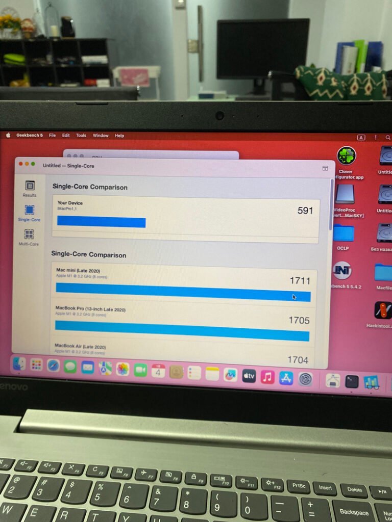 installing macOS on a Microsoft laptop