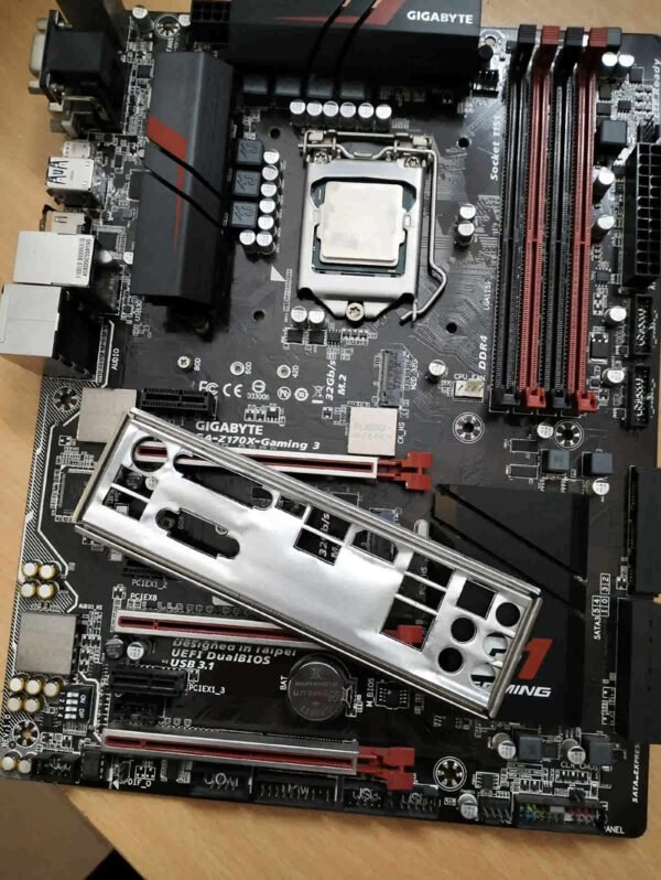 used Z170X-Gaming 3 gigabyte